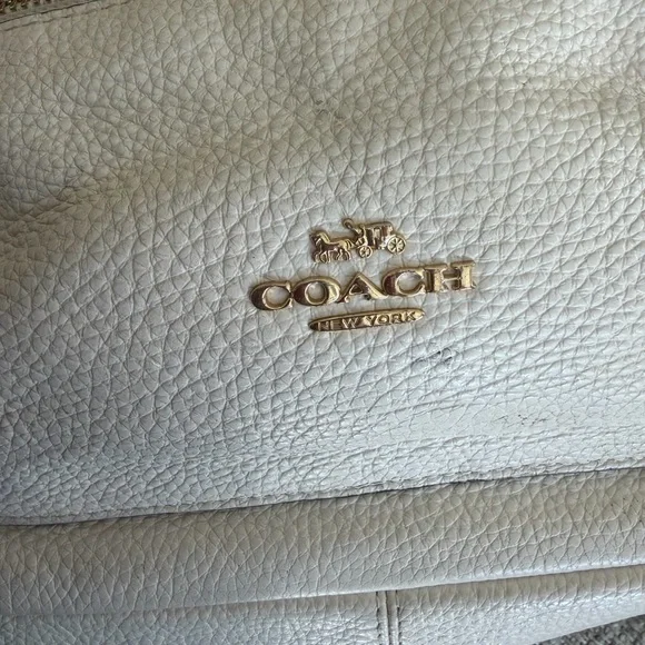 Coach Beige Leather charlie mini Backpack - Picture 2 of 16